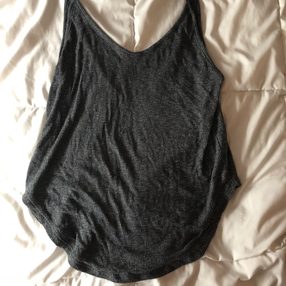 Gray comfortable top